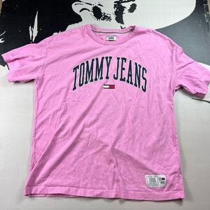 Vintage Tommy Hilfiger Vibrant Pink Short Sleeve Tee